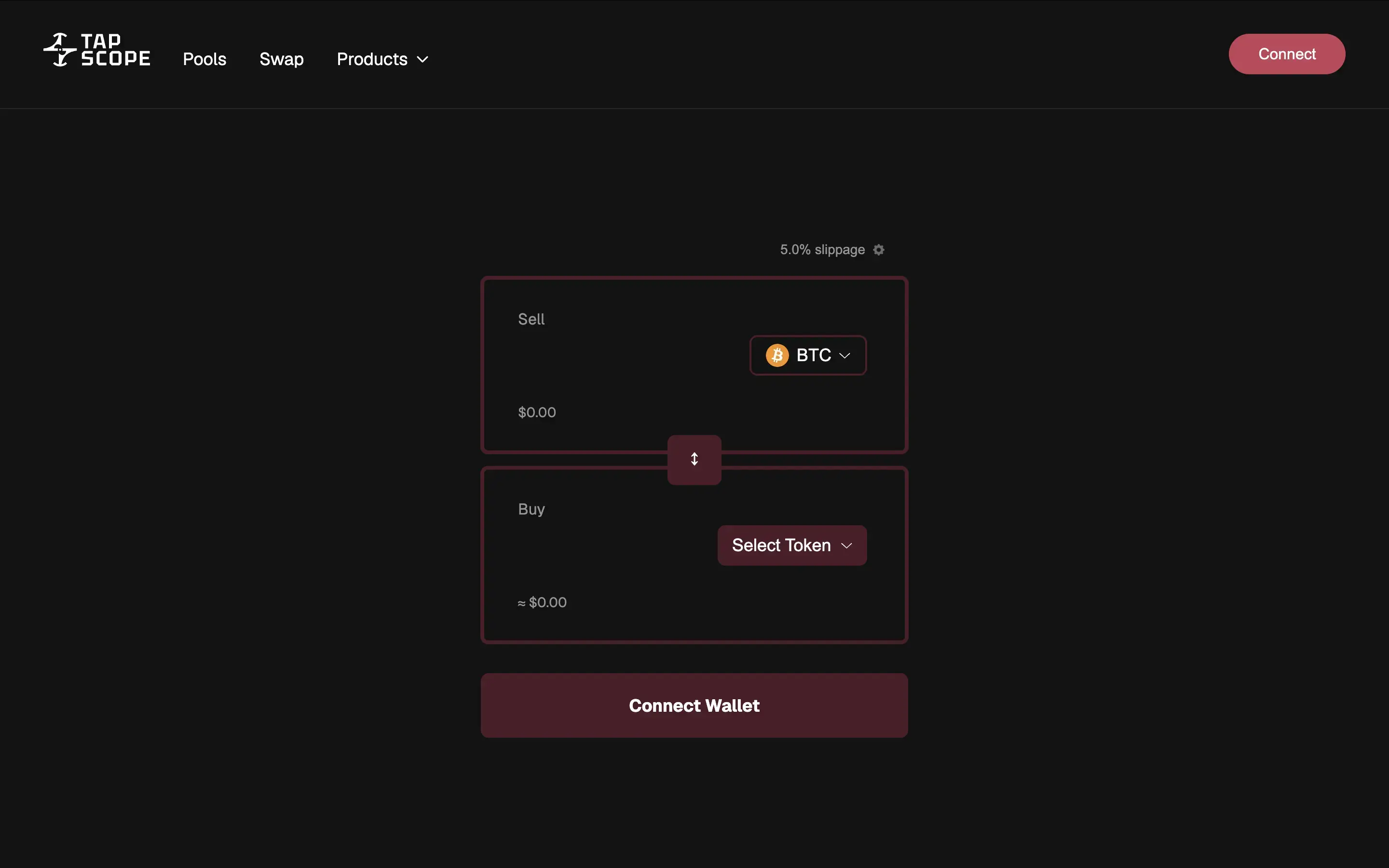 TAPScope Swap project preview