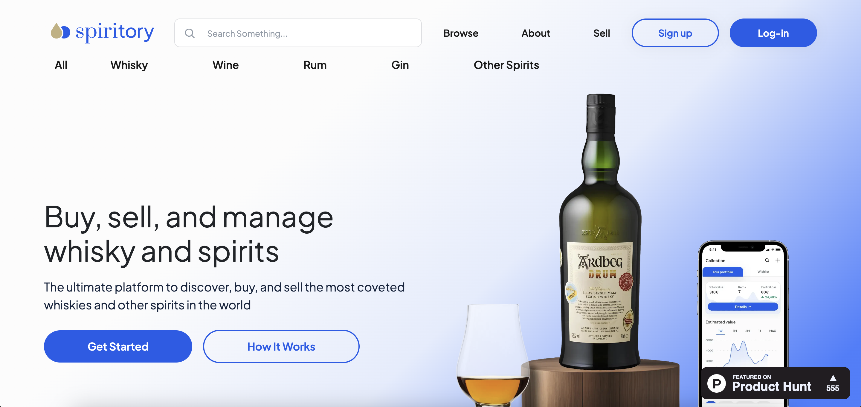 Spiritory Website